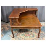 Light Mahogany Corner Table