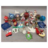 Assortment of Vintage Christmas Ornaments