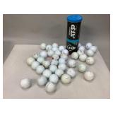 Large Assortment of Golf Balls and More