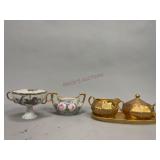 Assorted Sugar Bowls, Cream Pitchers and More