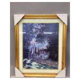 Reproduction of "Parisians Enjoying the Park"