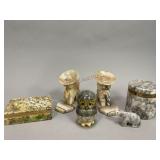 Stone/Crystal Figurines and Trinket Boxes