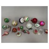 Assorted Glass Christmas Ornaments