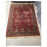 Vintage Red Area Rug