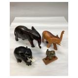 Assorted Vintage Collectible Elephants