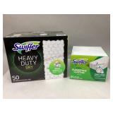 Assorted Boxes of Swiffer Dry Sweeping Cloths