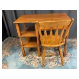 Crawford Maple Desk and Chair