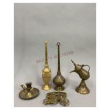 Assorted Brass Trinkets and More