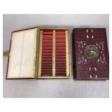 Vintage Microscope Slide "Book" for Storage