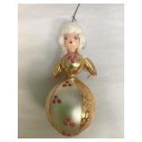 Vintage Blown Glass "Marie Antoinette" Ornament