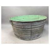 Vintage Galvanized Wash Tub