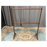 Wooden Quilt Rack