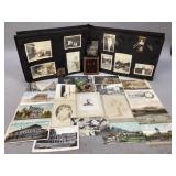 Assorted Vintage Photos & Postcards