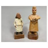 Carved Wooden Figurines