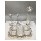 Miscellaneous Vintage Clear Glass Home Decor