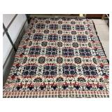 1839 Coverlet Woven by J.S. For A.L. Ewing