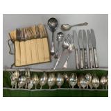 Assorted Silver Plate Flatware