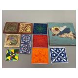 Assorted Decorative Tiles/Coasters