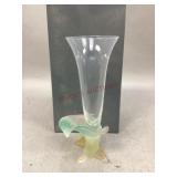 Daum Francé Pate de Verre Art Glass Vase