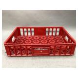 Vintage Coca-Cola Enterprises Plastic Crate