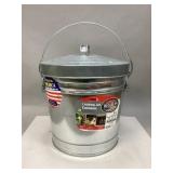 6 Gallon Locking Lid Metal Container