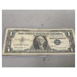 Silver Certificate One Dollar Bill
