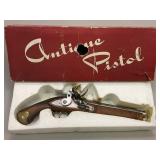 Replica Antique Blackpowder Flintlock Pistol