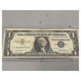 Silver Certificate One Dollar Bill