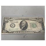 Series 1934 10 Dollar Federal Reserve Note