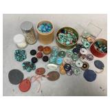 Stone and Crystal Beads, Turquoise Stones and More
