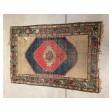 Hand-Knotted Turkish Anatolian Rug