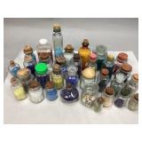 Assorted Containers of Various Beads