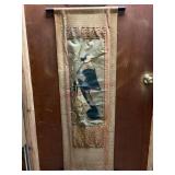 Vintage Oriental Style Hanging Scroll