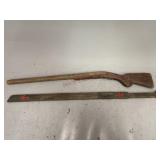 Handmade Decorative Wooden Weapons