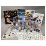 Assorted Beads, Jewelry Supplies & Bead Books