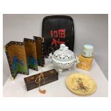 Miscellaneous Oriental Style Home Decor Pieces
