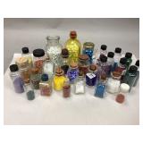 Assorted Beads in Various Containers
