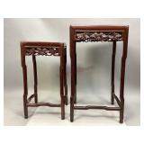 Possibly Two Chinese Hardwood Tables/Plant Stands