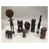 Miscellaneous Hand-carved Wooden Sculptures