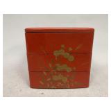 Oriental Lacquerware Stacking Box