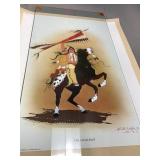 "The Challenge" print by Antowine Warrior