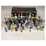 Decorative Chest Containing a Variety of Beads