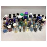 Various Bottles of Assorted Beads