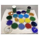 Assortment of Containers of Beads