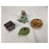 Assorted Oriental Style Ceramic Collectibles