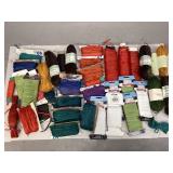 Large Assortment of Colored Raffia
