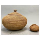 Hand Woven Baskets made in Indonesia