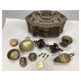 Miscellaneous Brass Home Decor & More