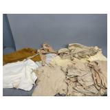 Assorted Box of Leather Scraps