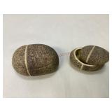 Two Vintage Lidded Ceramic Boxes